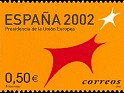 Spain 2002 Europe - C.E.P.T 0,50 â‚¬ Red Edifil 3866
